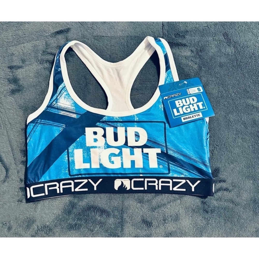 Bud Light Blue Sports Bra